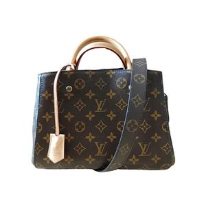 Louis Vuitton Montaigne BB Monogram Satchel Crossbody Bag